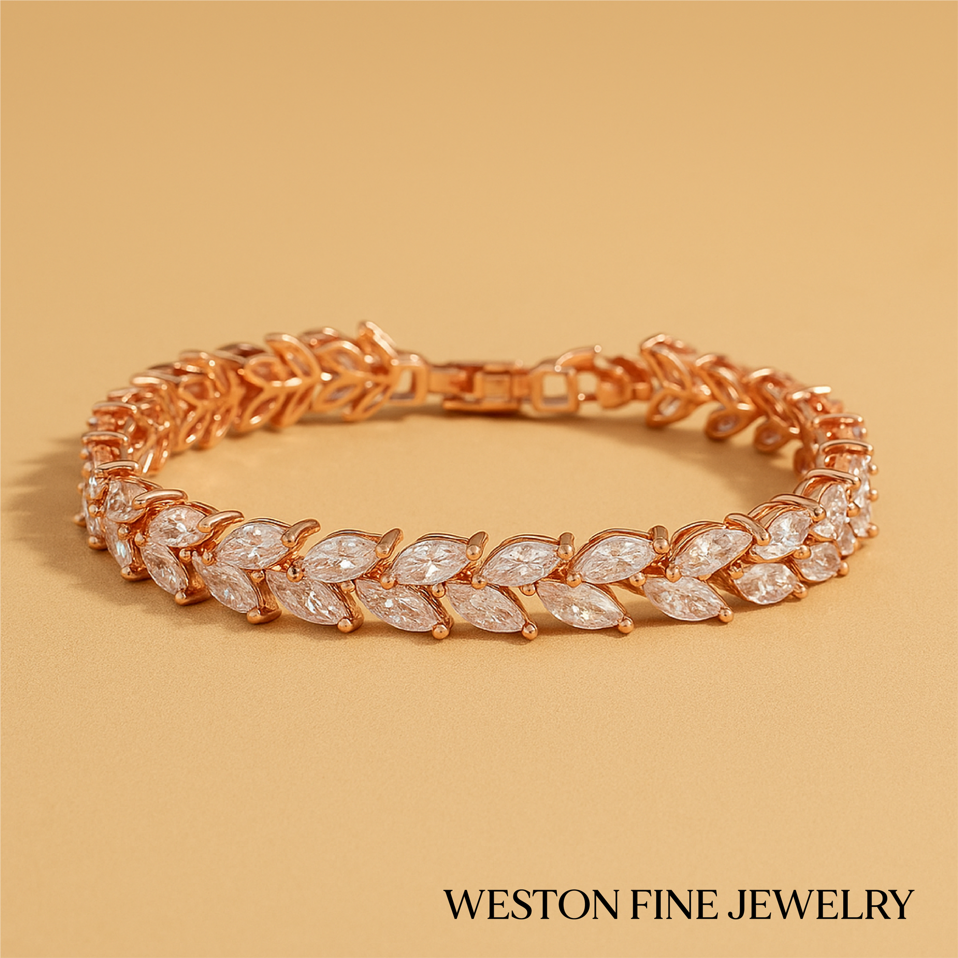 Nemorina Foliora Bracelet in 18k Rose Gold