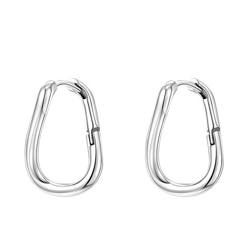 Simple geometric earrings