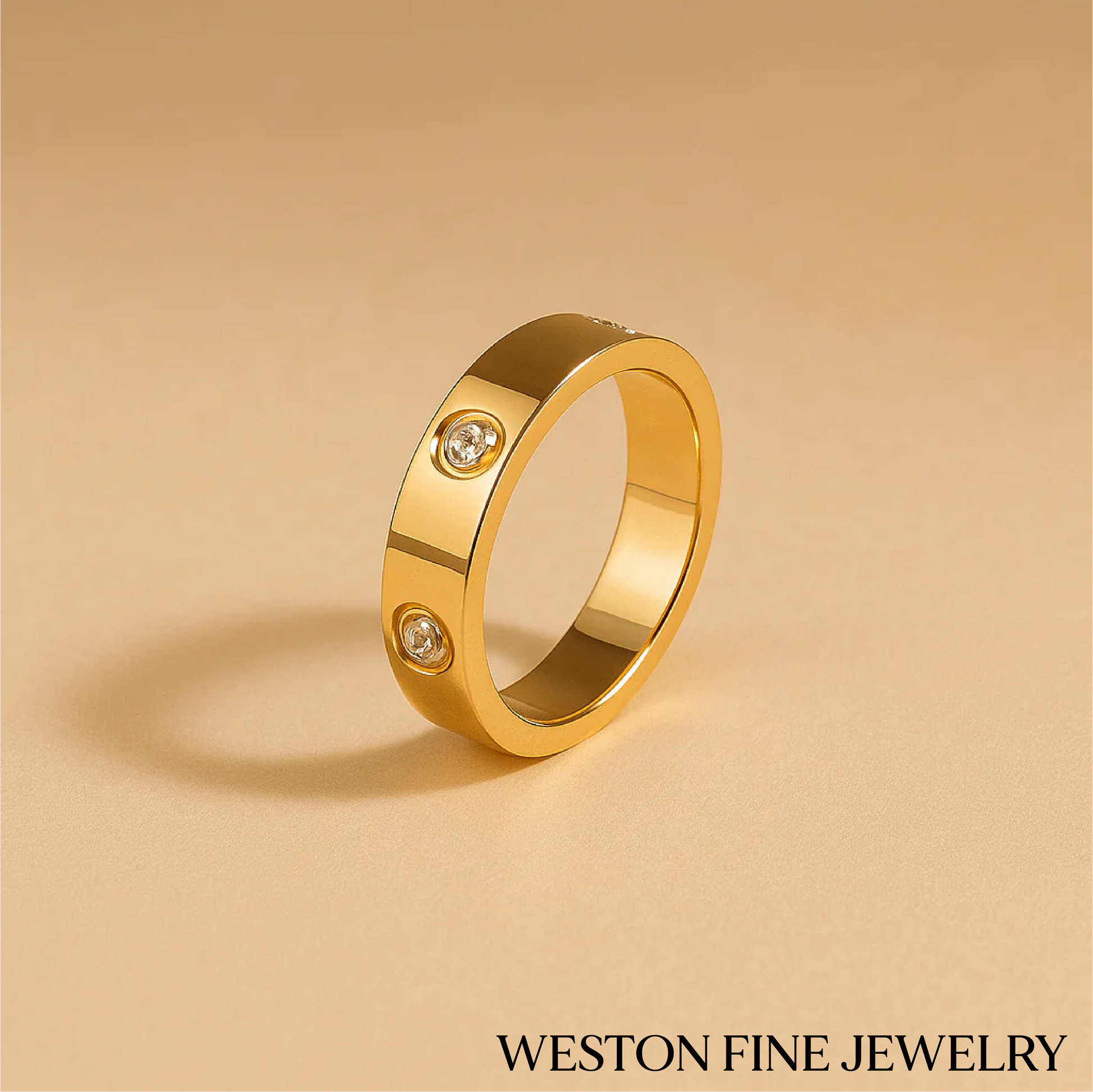 Gelsomina Ravetti in 18K Gold Statement Ring