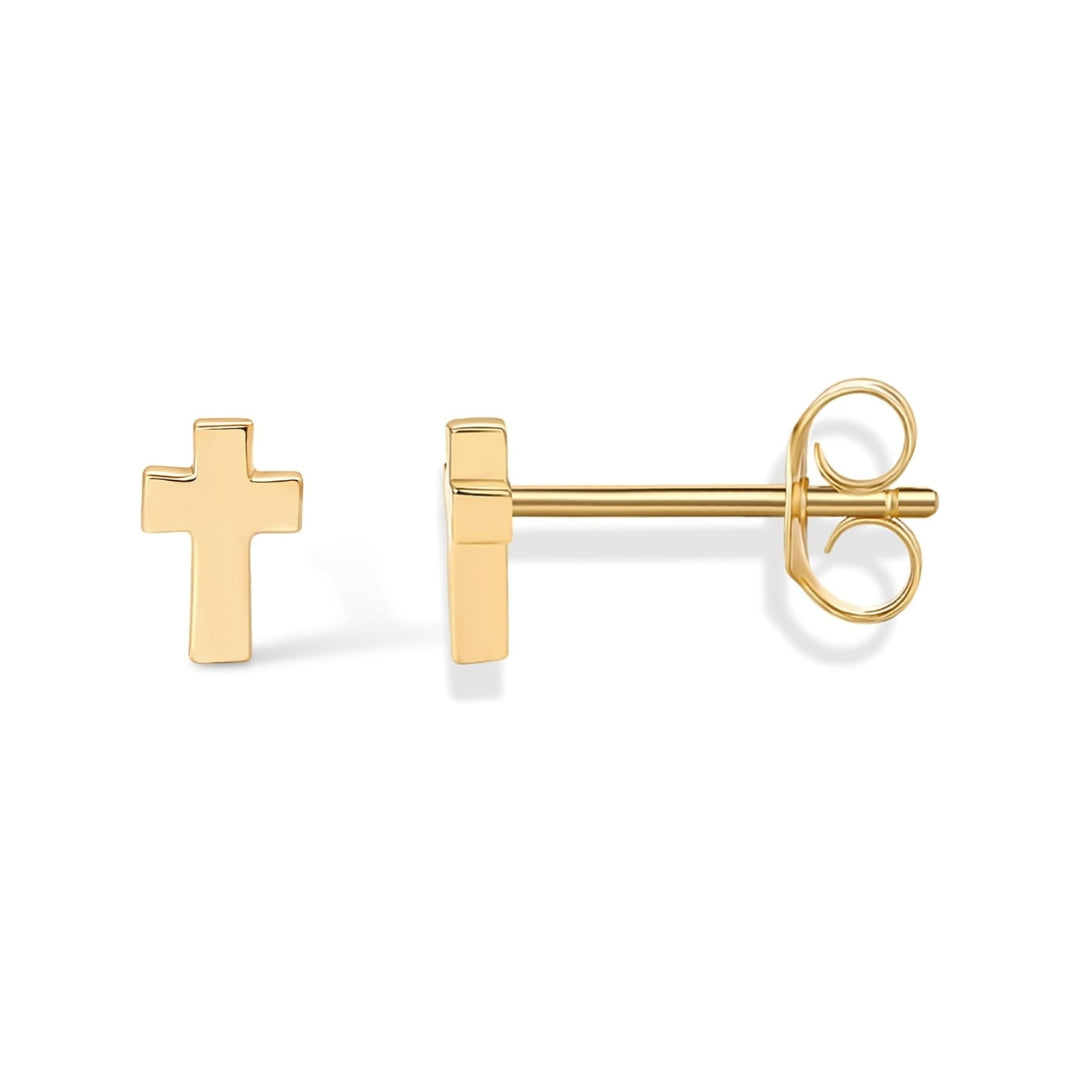 Slat Cross Earrings