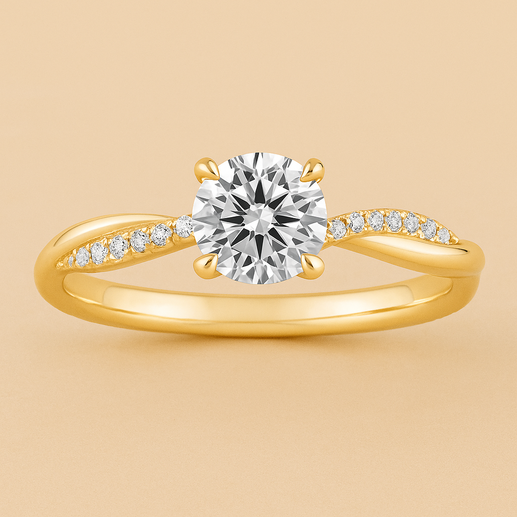 The Le Jane Ring in 18k Gold