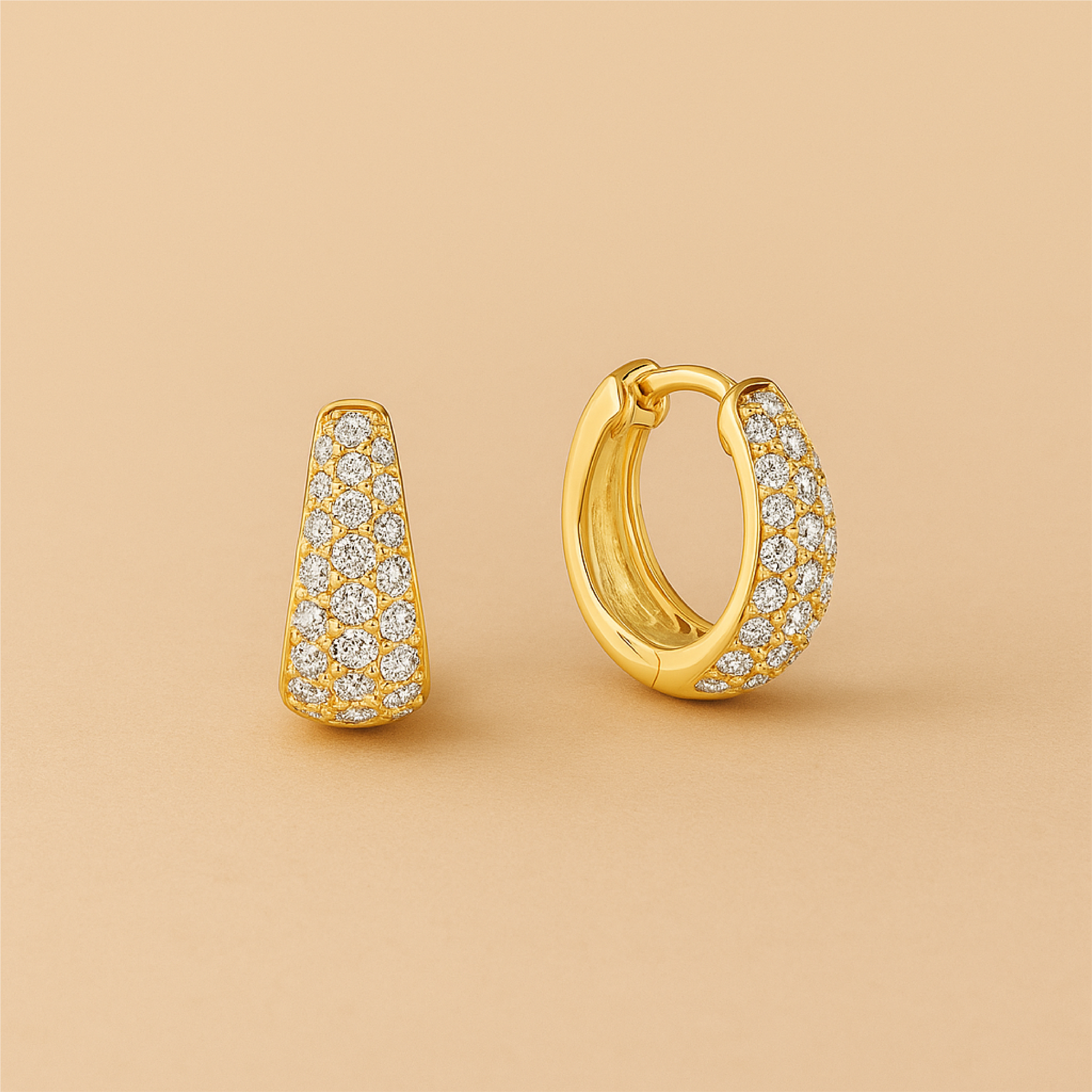 Jules Mini Hoops in 16k Gold