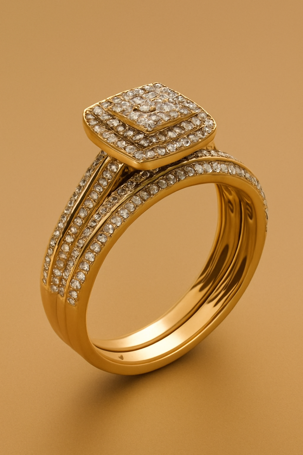 Ladies 2-Piece Boho Ring Set