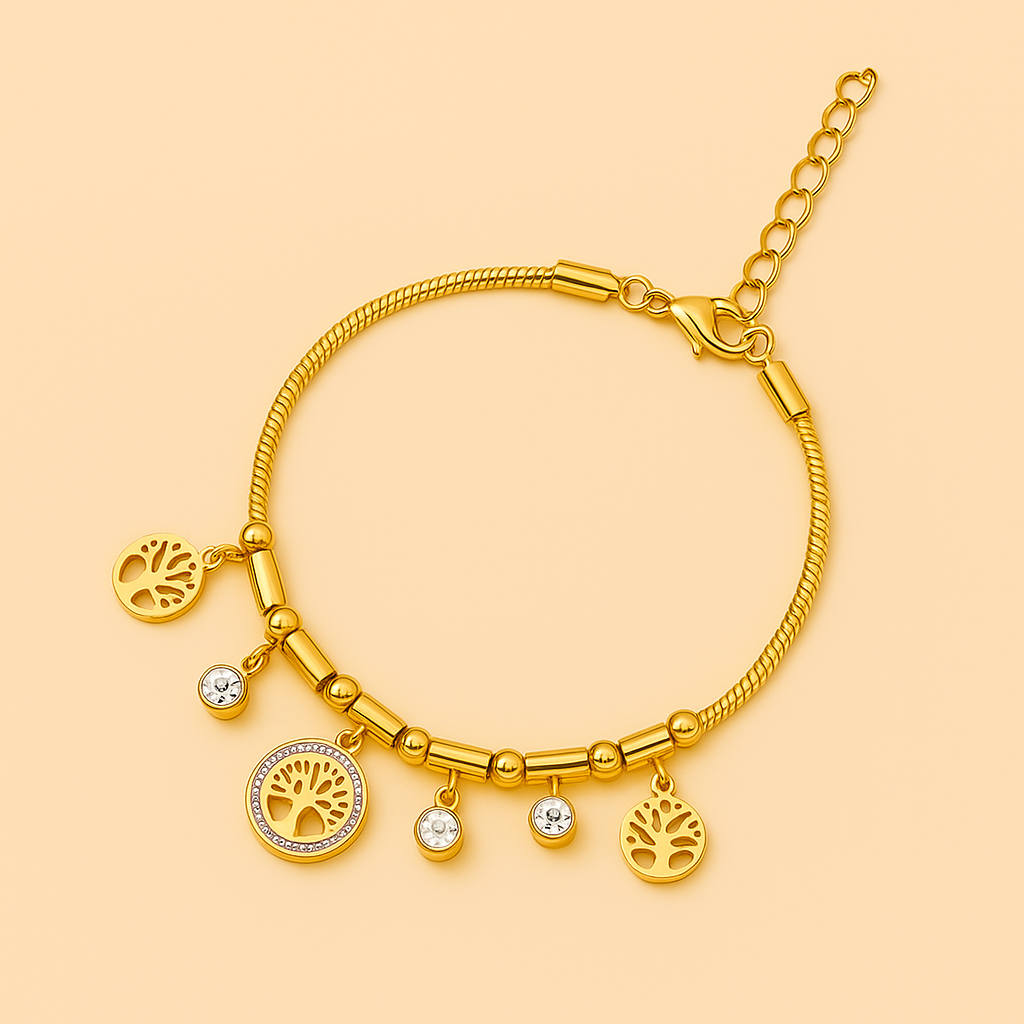 Aurora | Tree of Life Charm Bracelet