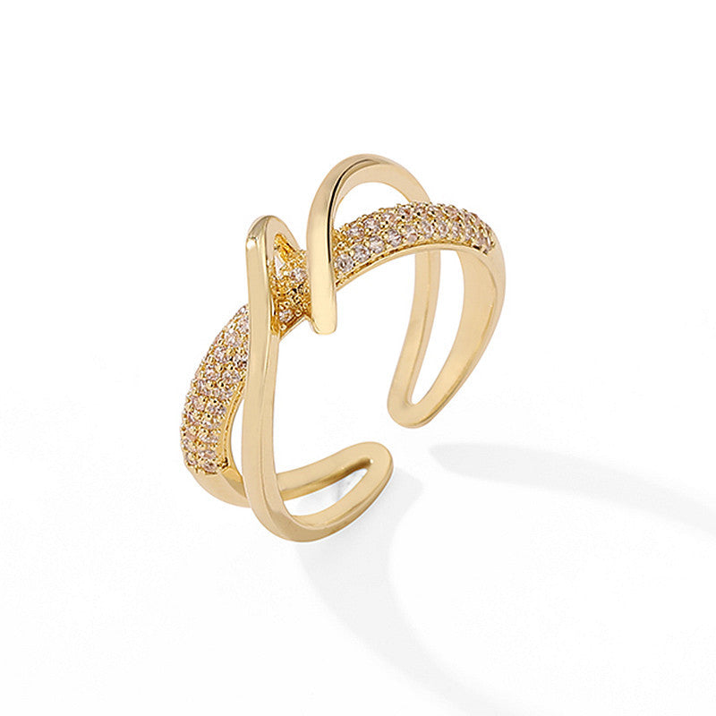 Personalized geometric adjustable ring