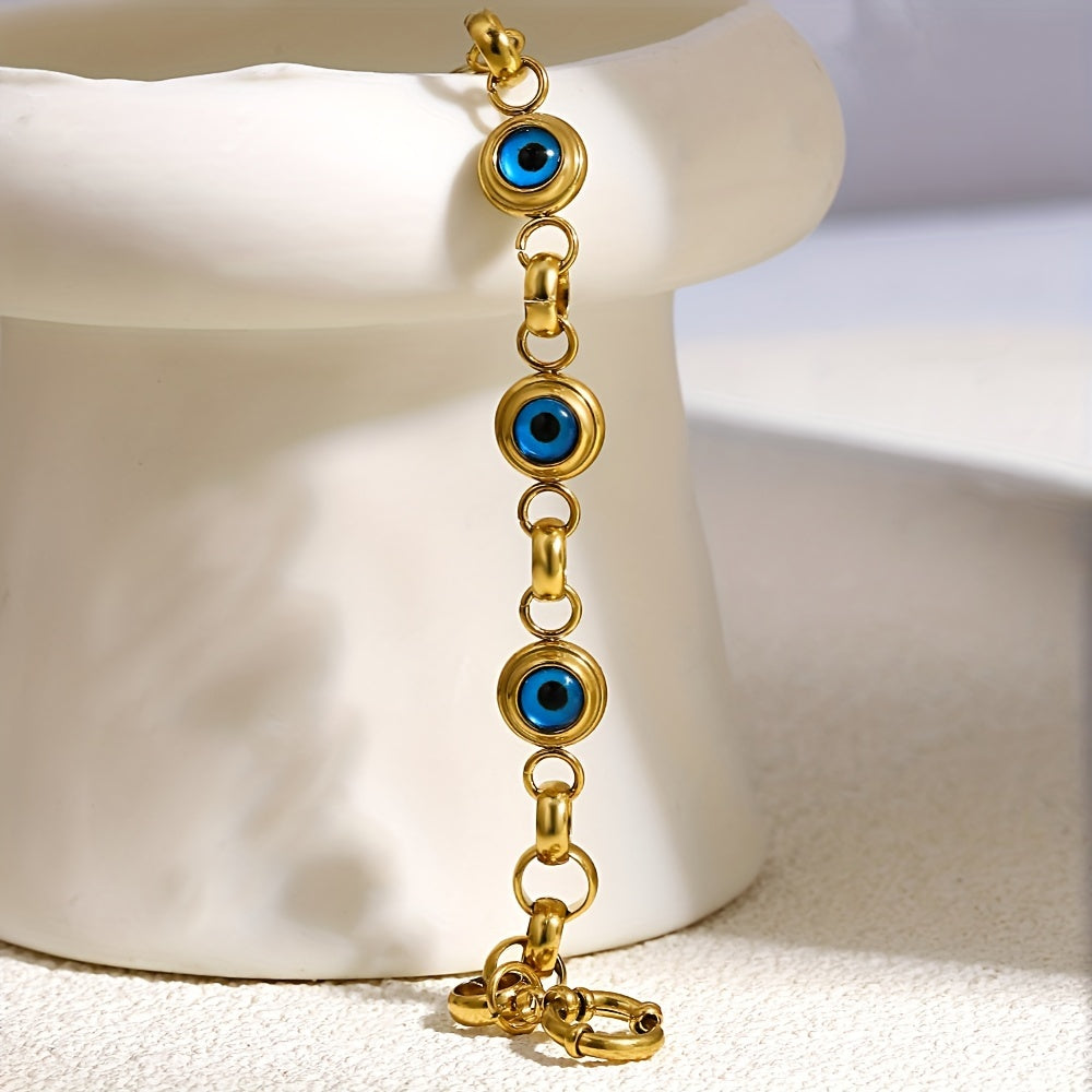 Mystic Bond Bracelet – Elegant Evil Eye Design for Him & Her