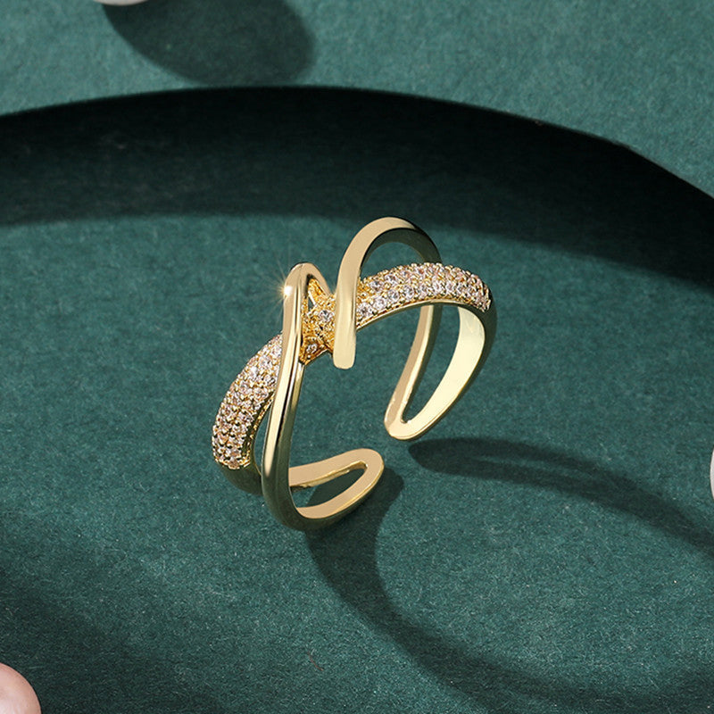 Personalized geometric adjustable ring