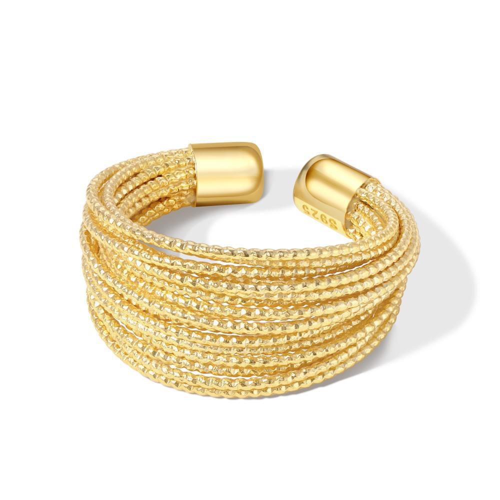 Adjustable multi-layer wire ring