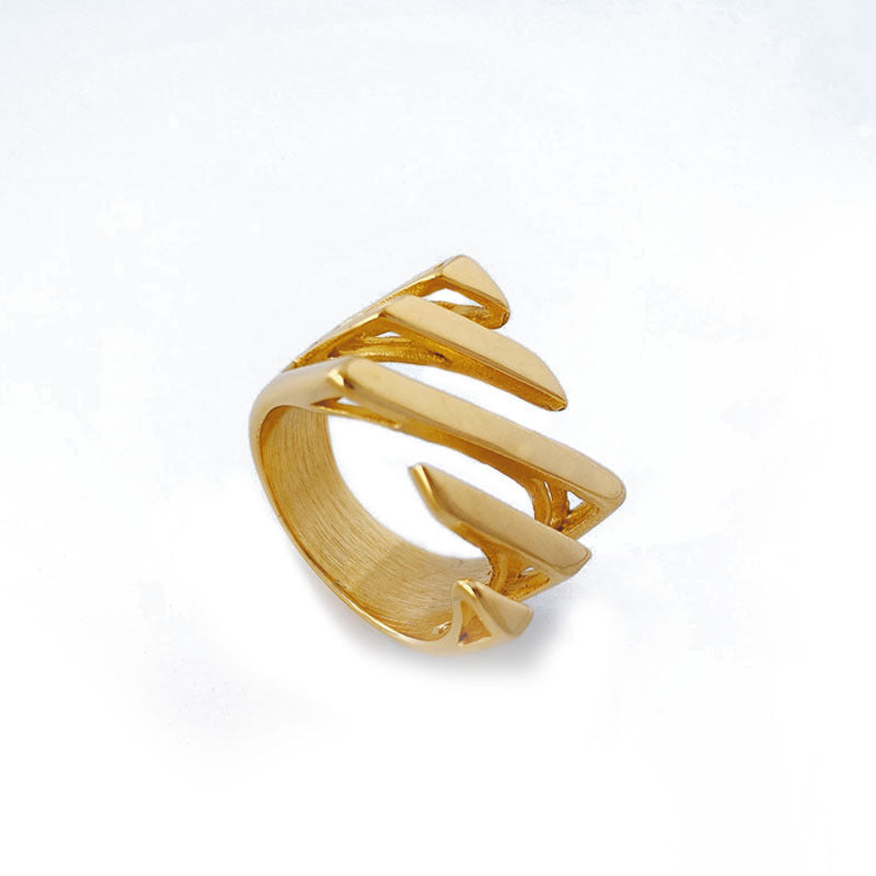 Layered twill ring