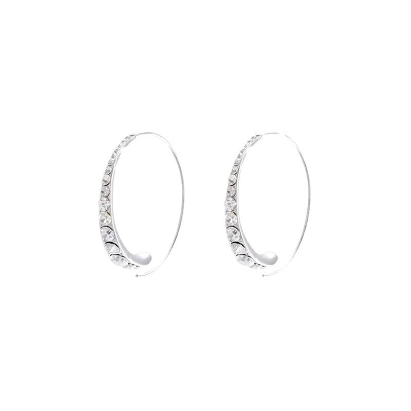 Sparkling zirconia earrings