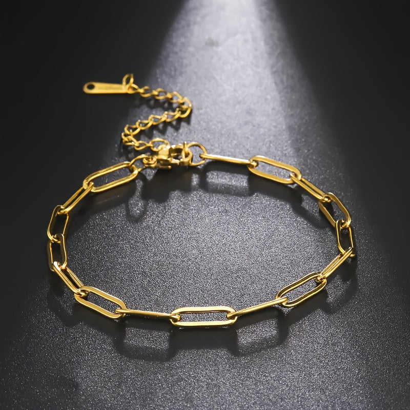 Heartline Gleam – Titanium Elegance for Daylight Strolls & Evening Glow