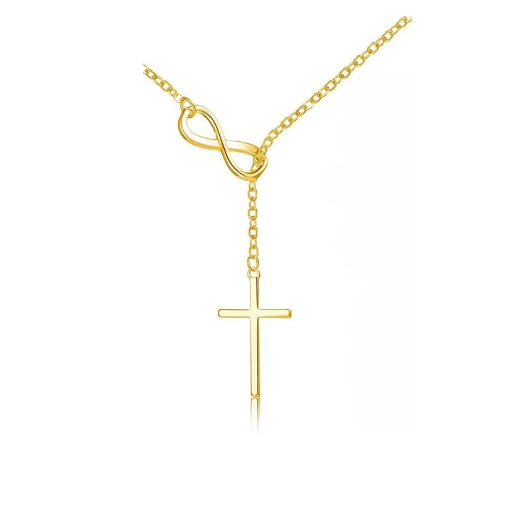 Stracka Infini Cross Necklace