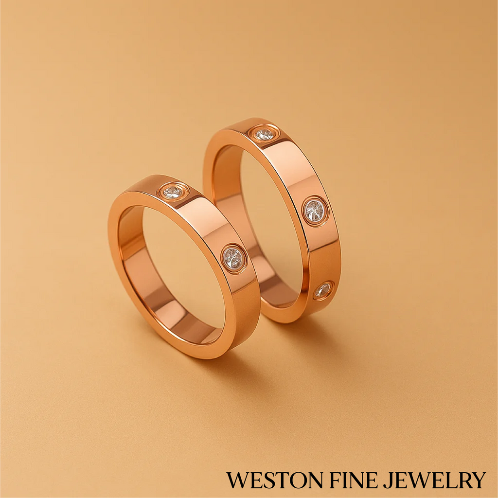 Gelsomina Ravetti in 18K Rose Gold Statement Ring