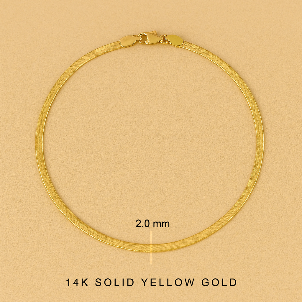 Soleil Serpent Bracelet in Gold 14k