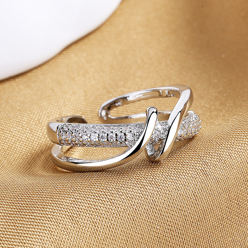 Personalized geometric adjustable ring