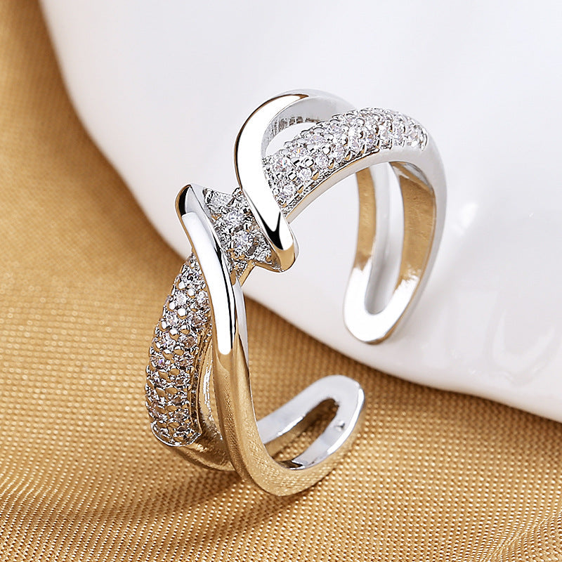 Personalized geometric adjustable ring