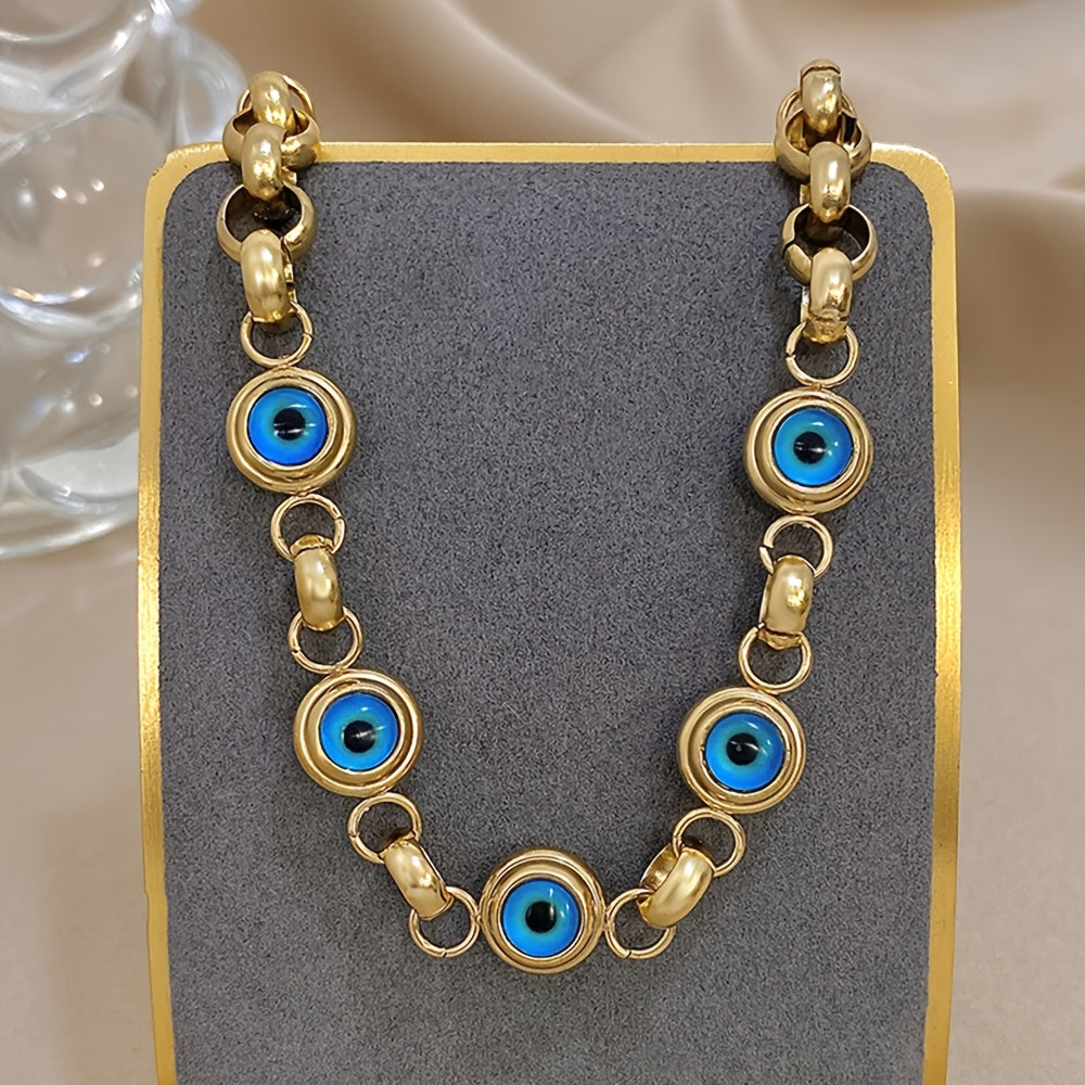 Mystic Bond Bracelet – Elegant Evil Eye Design for Him & Her