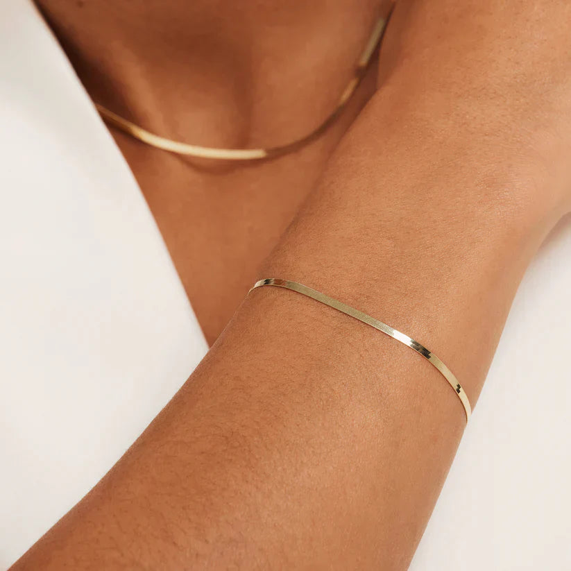 Soleil Serpent Bracelet in Gold 14k