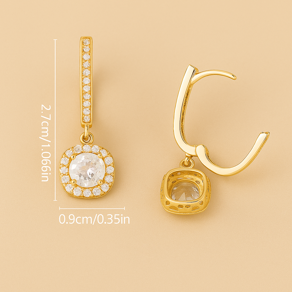 Zircon-Embellished Copper Bridal Jewelry – Luxurious & Timeless