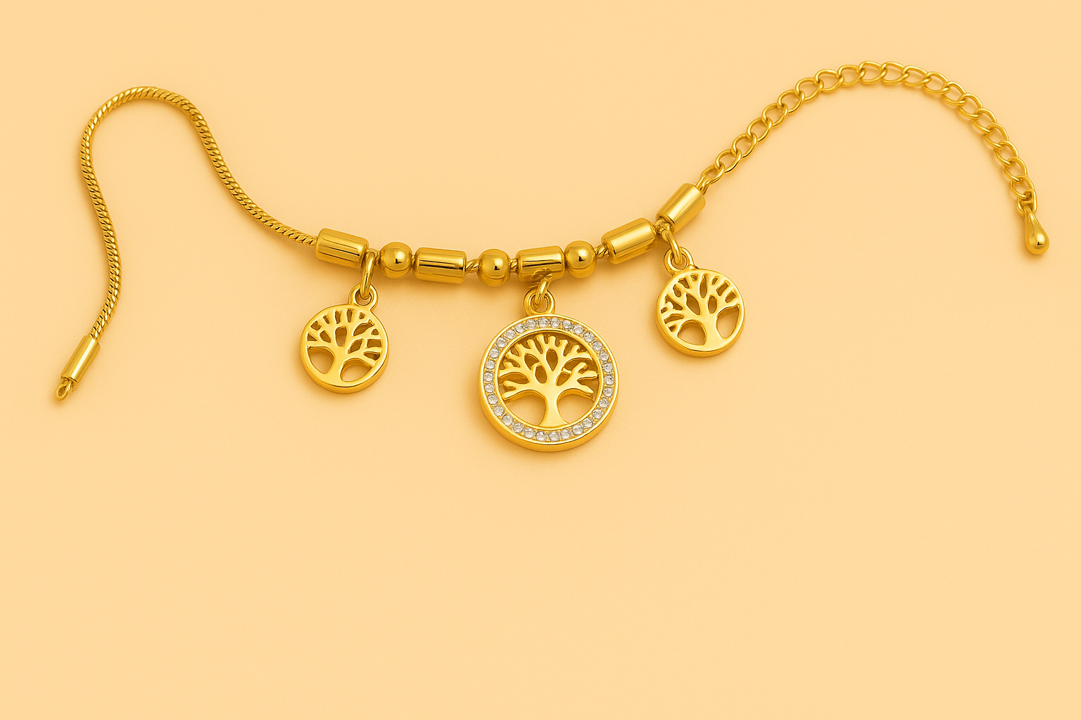 Aurora | Tree of Life Charm Bracelet