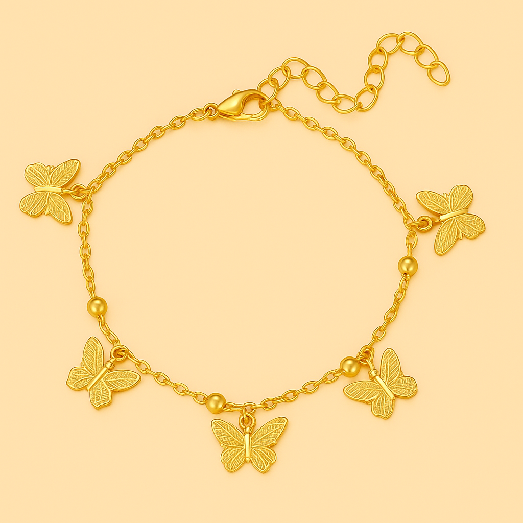 Aurelia | Daily Butterfly Charm Bracelet