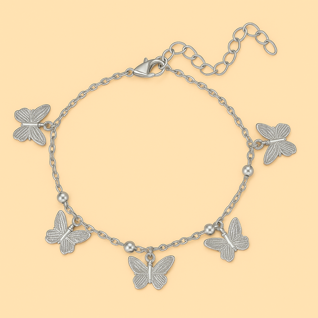 Aurelia | Daily Butterfly Charm Bracelet