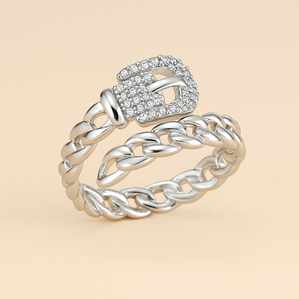 Elegant open band - Zirconia