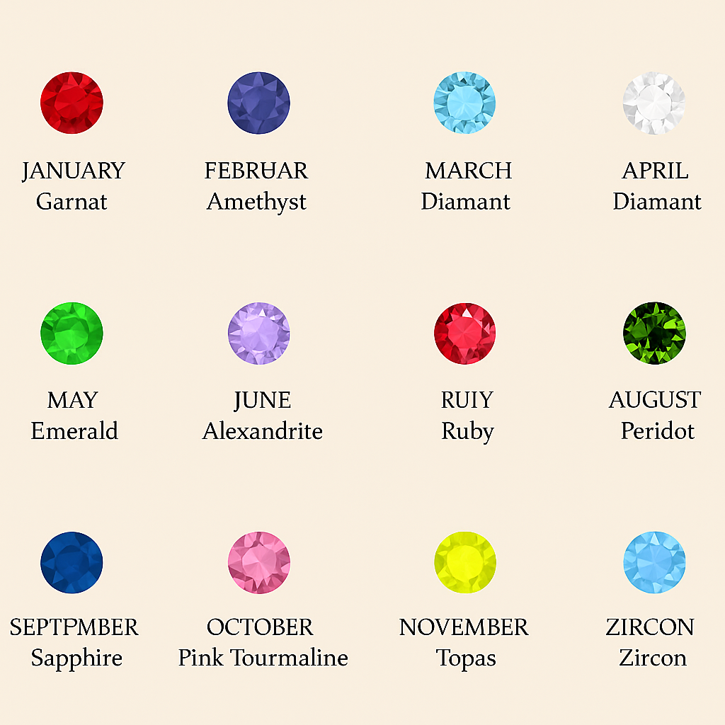 Chic & minimalist birthstone ring