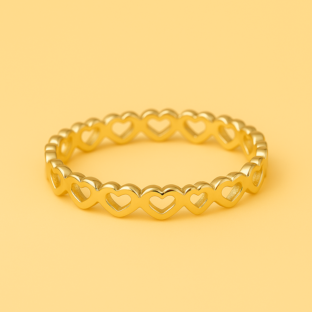 Heart-to-Heart Ring for Ladies