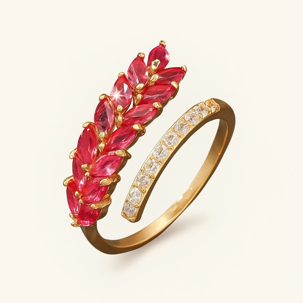 Chic Minimalist Sparkle - Two-Tone Zirconia Accent