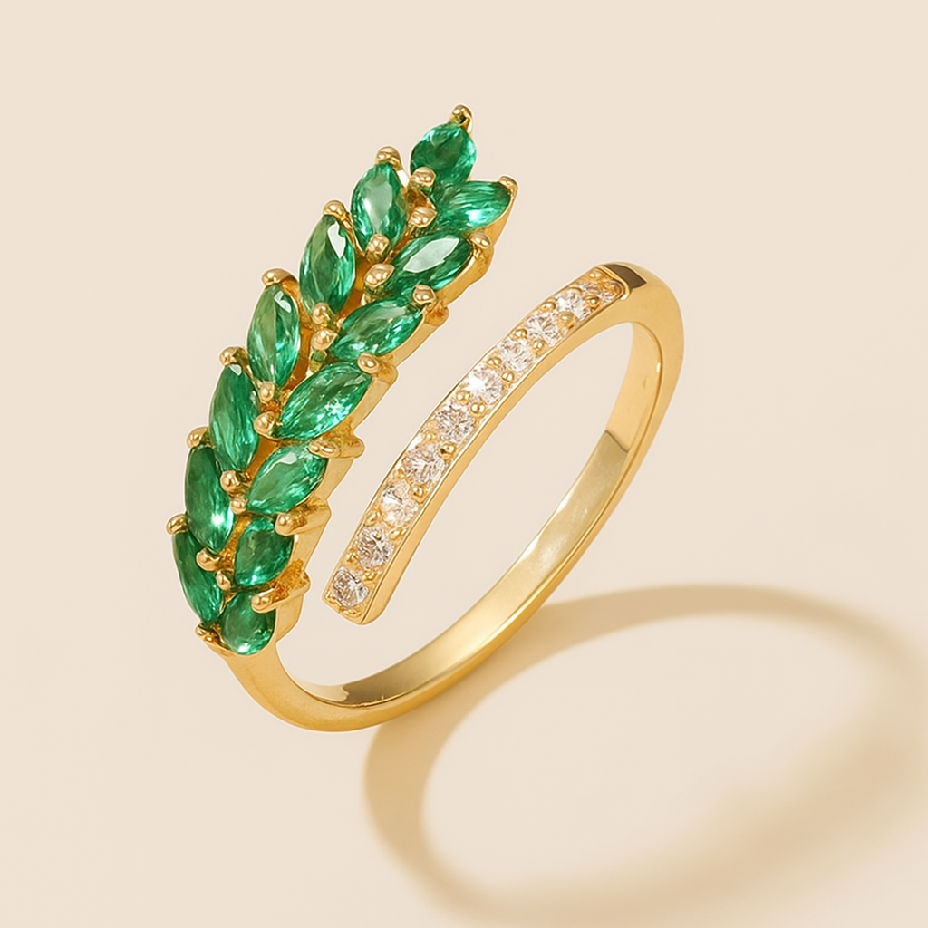 Chic Minimalist Sparkle - Two-Tone Zirconia Accent