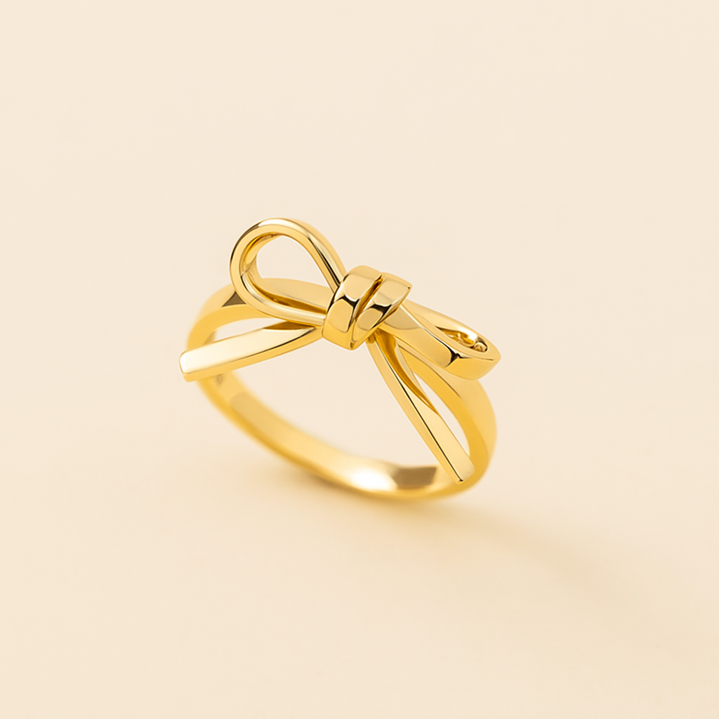 Boho Bow Ring - Chic & Versatile for Her