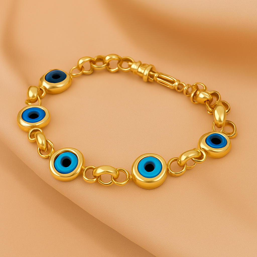 Mystic Bond Bracelet – Elegant Evil Eye Design for Him & Her