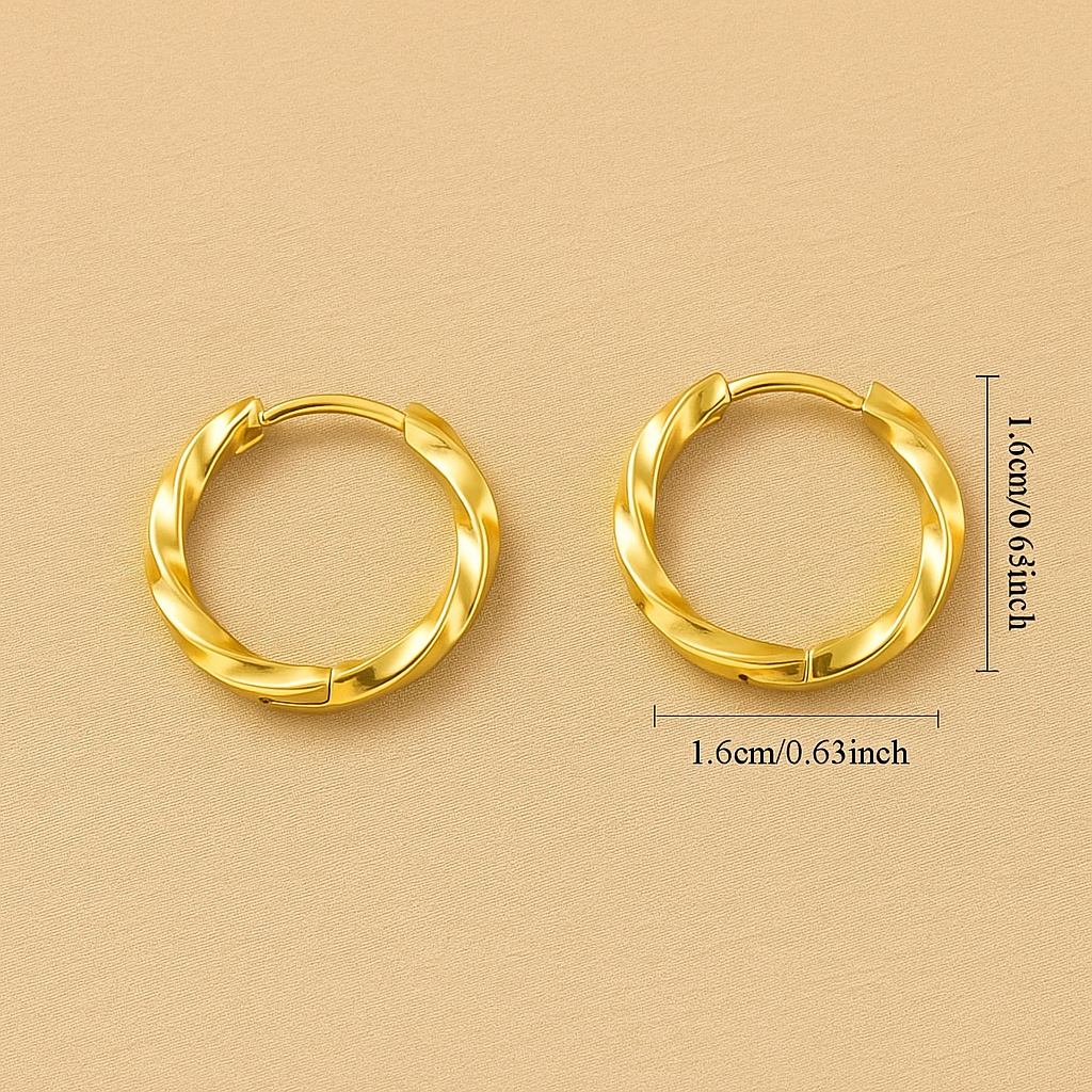 Timeless Hypoallergenic Hoops – Elegant & Comfortable