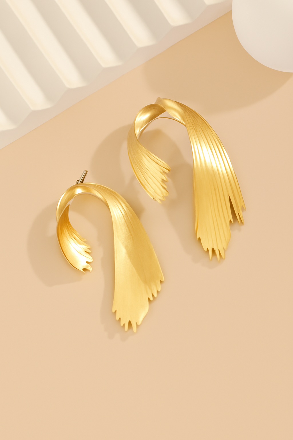 Unique artistic earrings - elegant and eye-catching