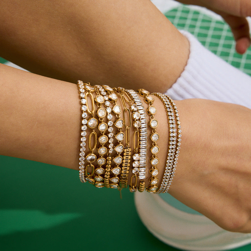Sola Maroux Bracelet Set in 18k Gold