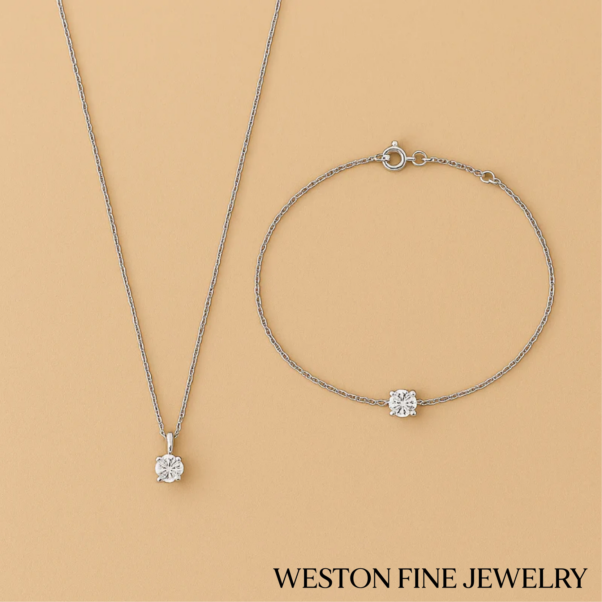 Cléa Moissanite Set in 14K Gold Elegant Sparkle